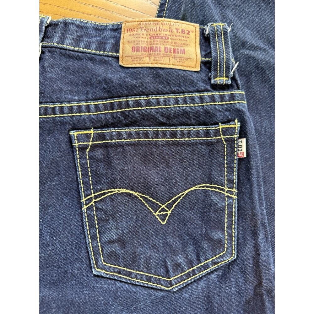 T.B2 Vintage Trend Basic Expert Craftsmanship Denim Jeans Sz 32x32 Japan EUC